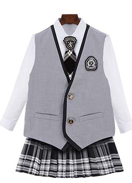 時尚小學(xué)生校服定做套裝