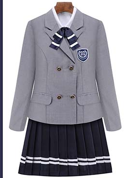 中學生校服定做款式圖