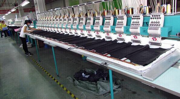 工服定做印花車間