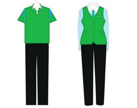 物美超市員工工服