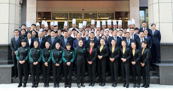 酒店服務員工服定制夏裝