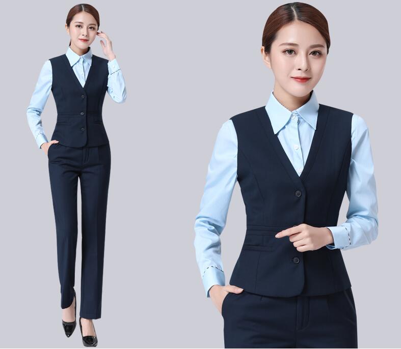 酒店員工工服定做款式圖