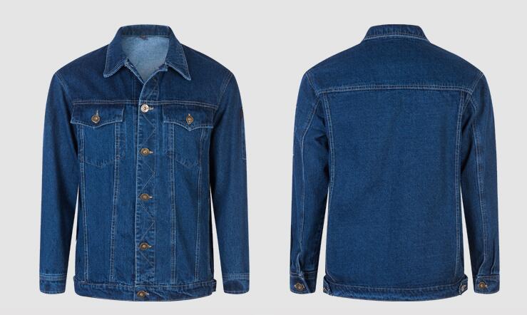 美式牛仔工作服定制 紐扣裝